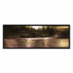 Abstract Tree Texture Narrow Canvas Print