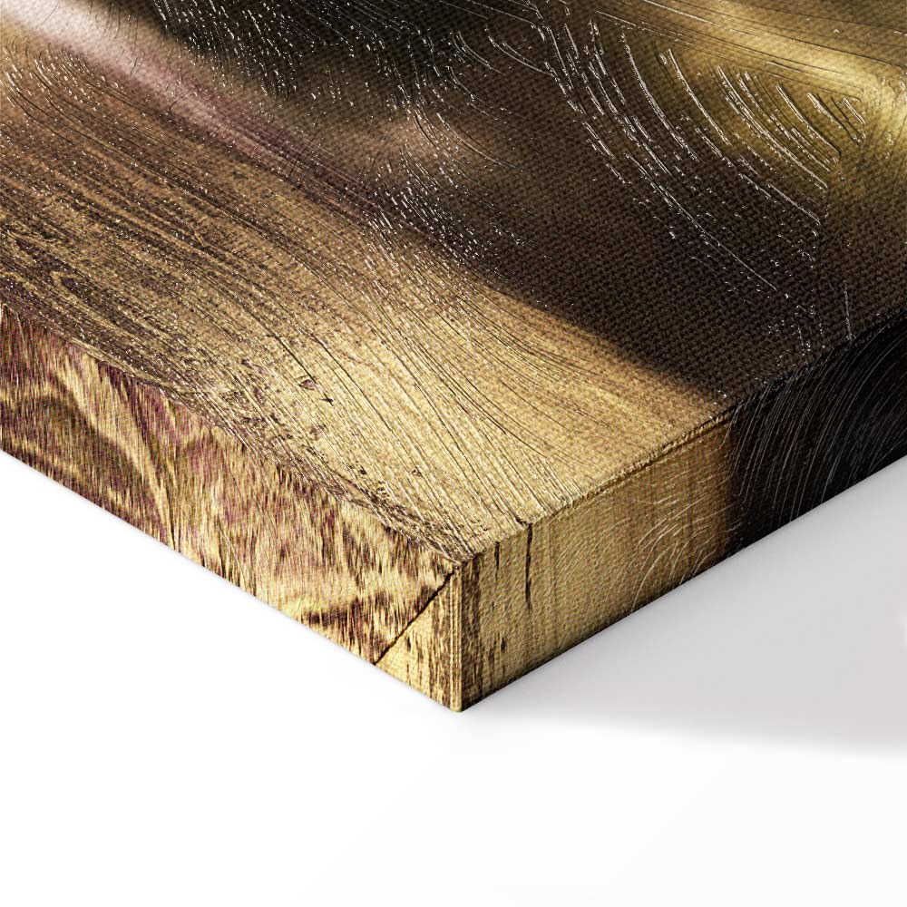 Abstract Tree Texture Narrow Canvas Print