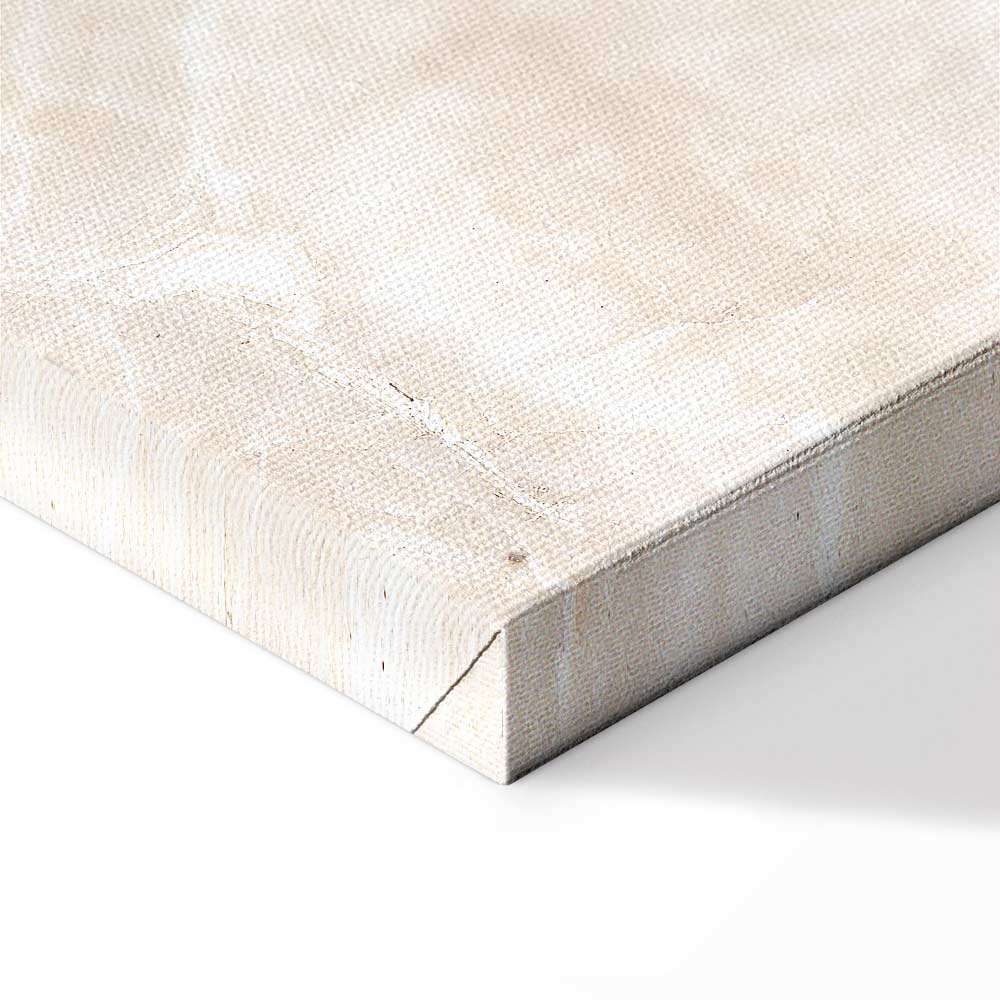 Mountain Lake Clouds Landscape Canvas Print