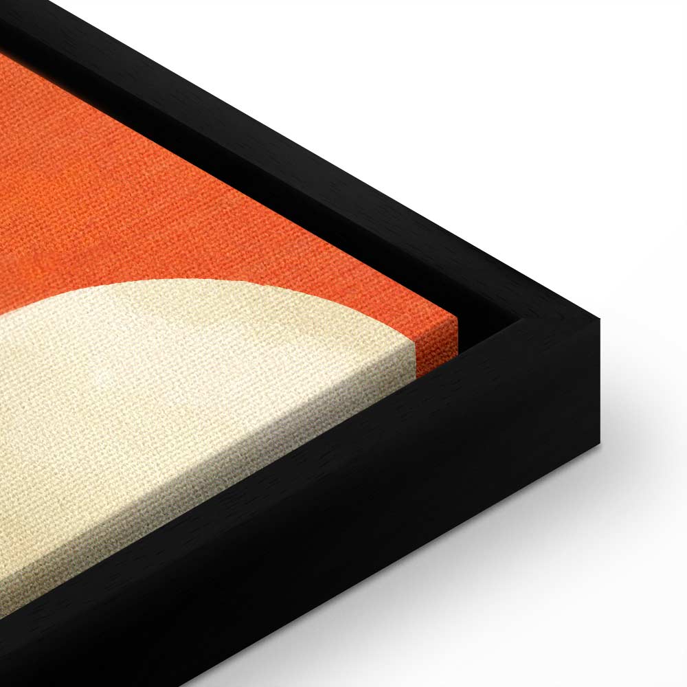 Mountain Lake Clouds Landscape Canvas Print