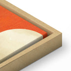 Mountain Lake Clouds Landscape Canvas Print