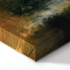 Stately Spruce Forest Landscape Canvas Print