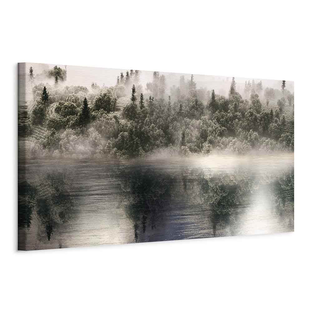 Forest Trees Spiritual Canvas Print