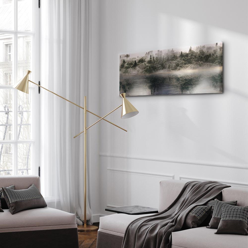 Forest Trees Spiritual Canvas Print