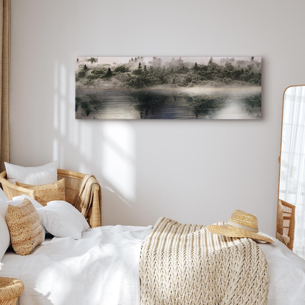 Forest Trees Spiritual Canvas Print