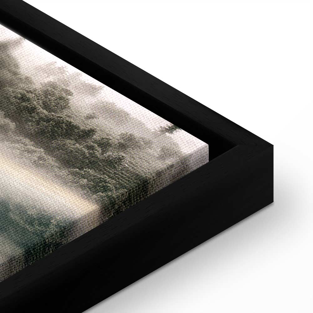 Forest Trees Spiritual Canvas Print