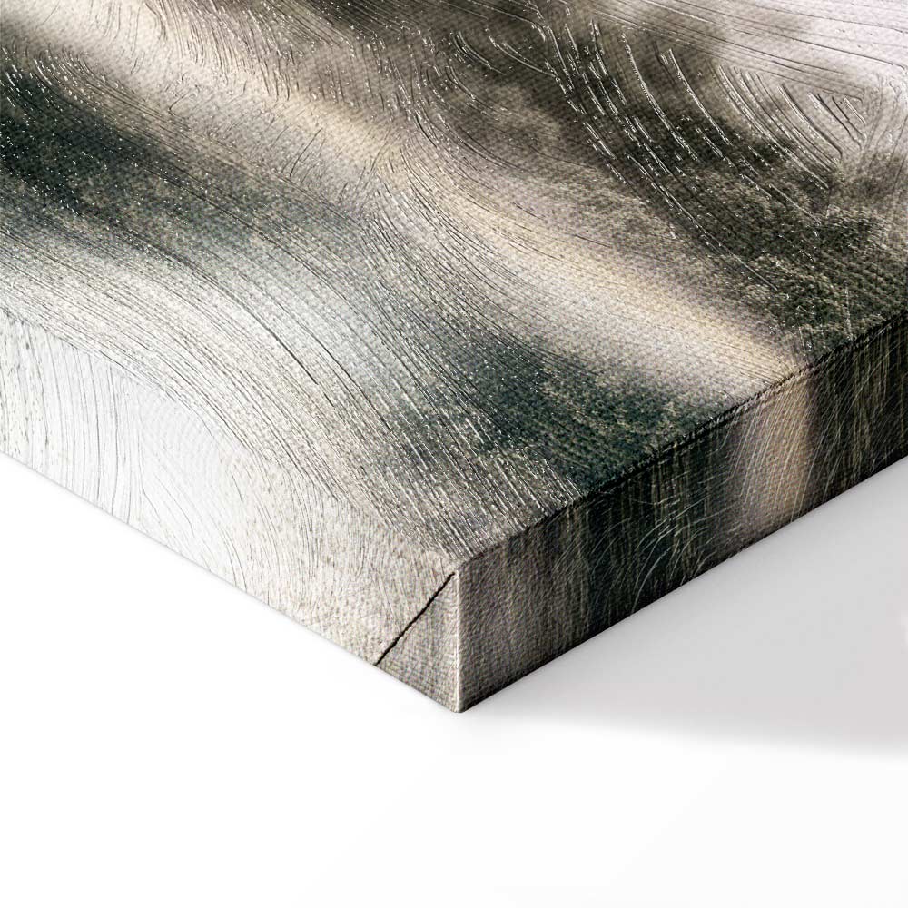 Forest Trees Spiritual Canvas Print