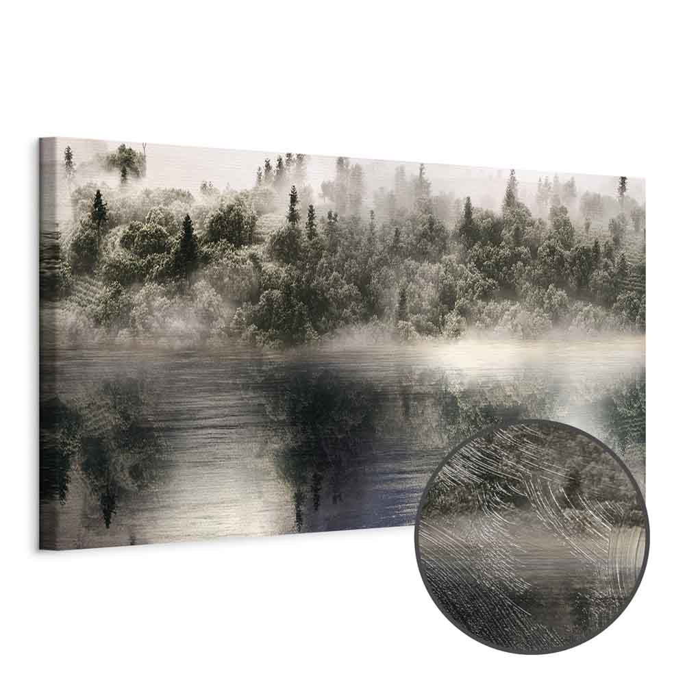 Forest Trees Spiritual Canvas Print