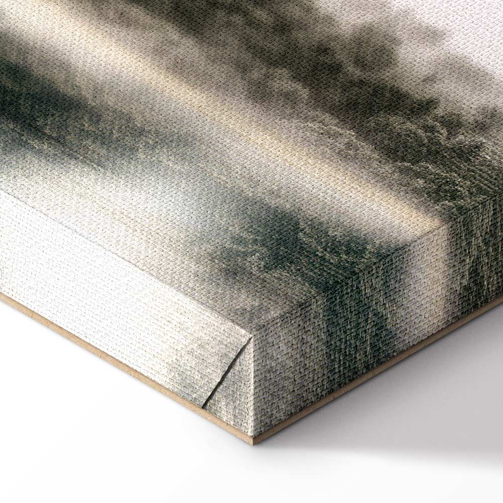 Forest Trees Spiritual Canvas Print