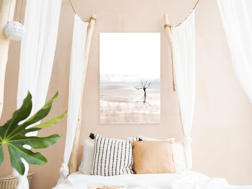 Canvas Print Watercolor Landscape Vertical