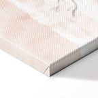 Watercolor Forest Landscape Vertical Canvas Print