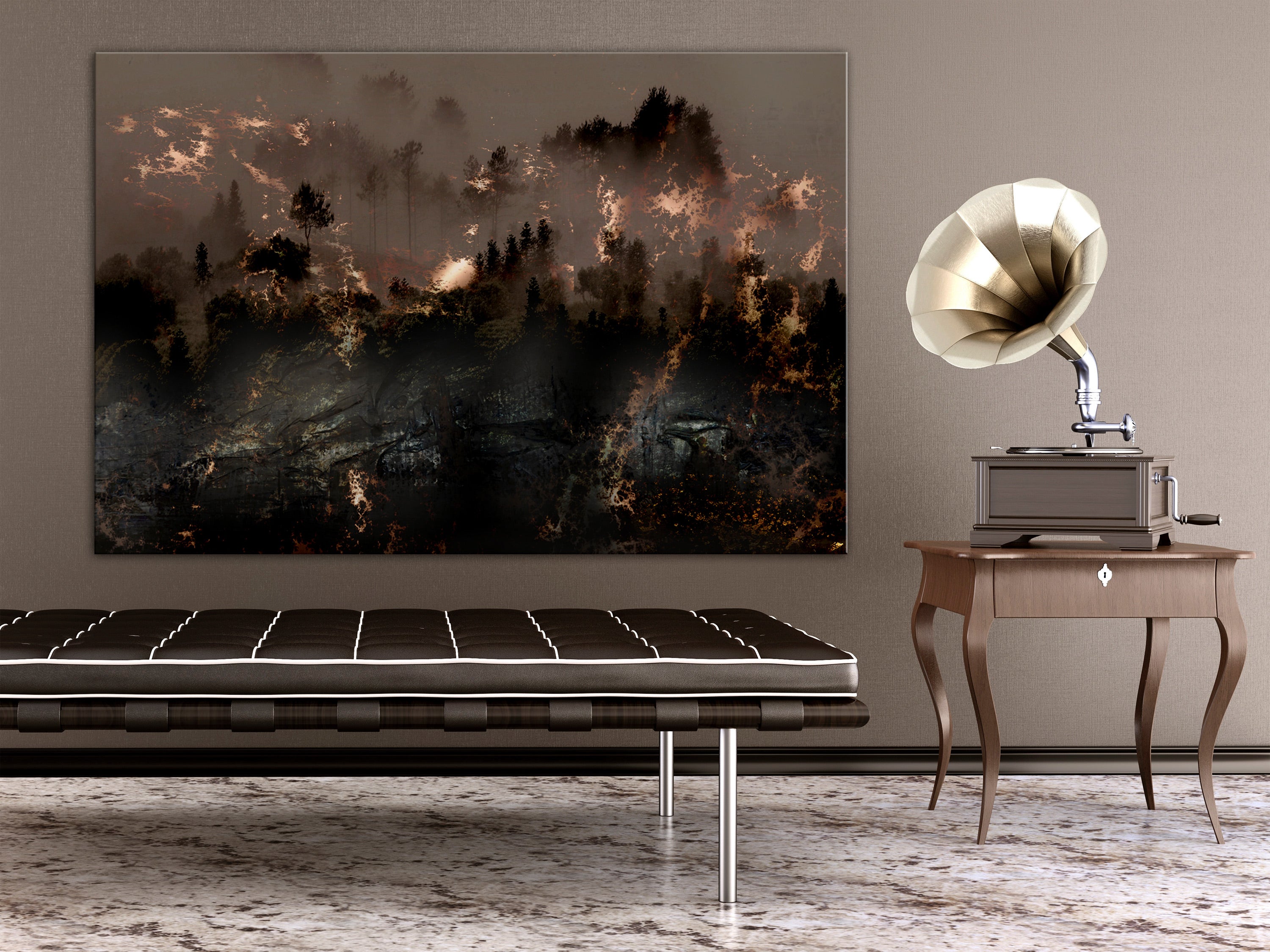 Canvas Print Waiting for Providence (1 Part) Wide