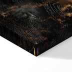 Abstract Forest Trees Landscape Canvas Print