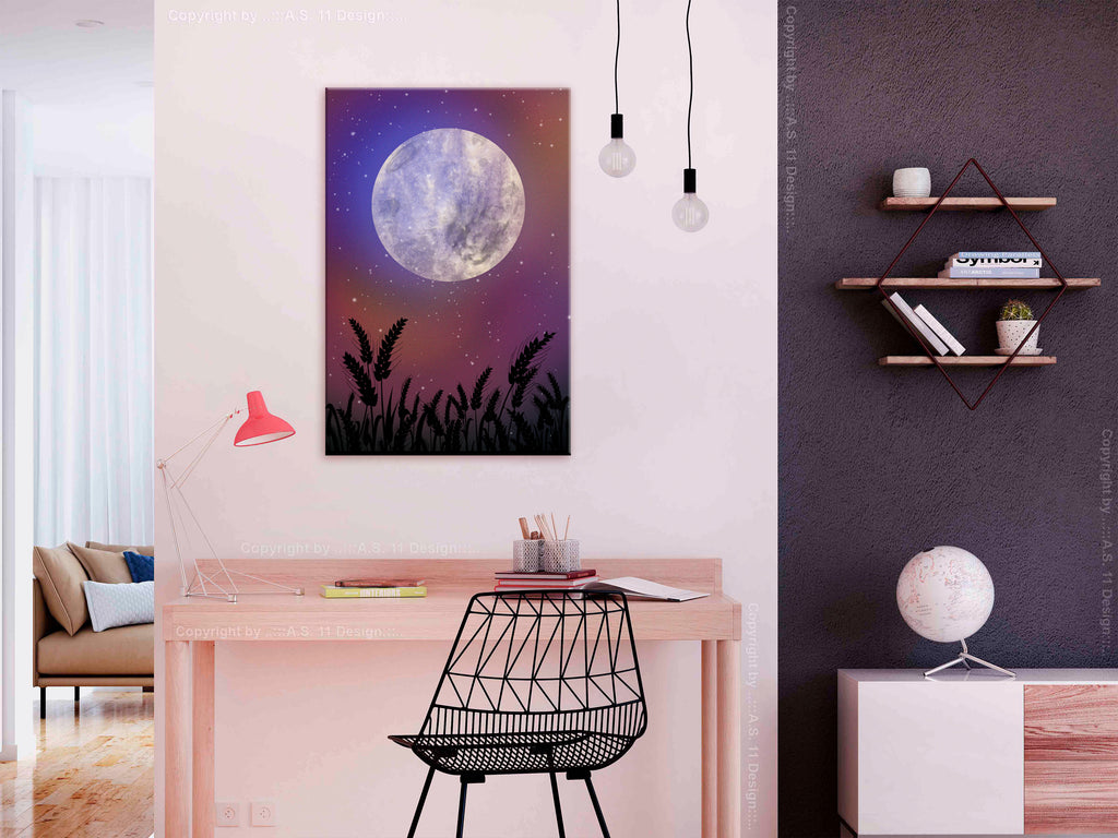 Canvas Print Night in the Country Vertical