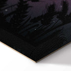 Starry Country Night Sky Landscape Canvas Print