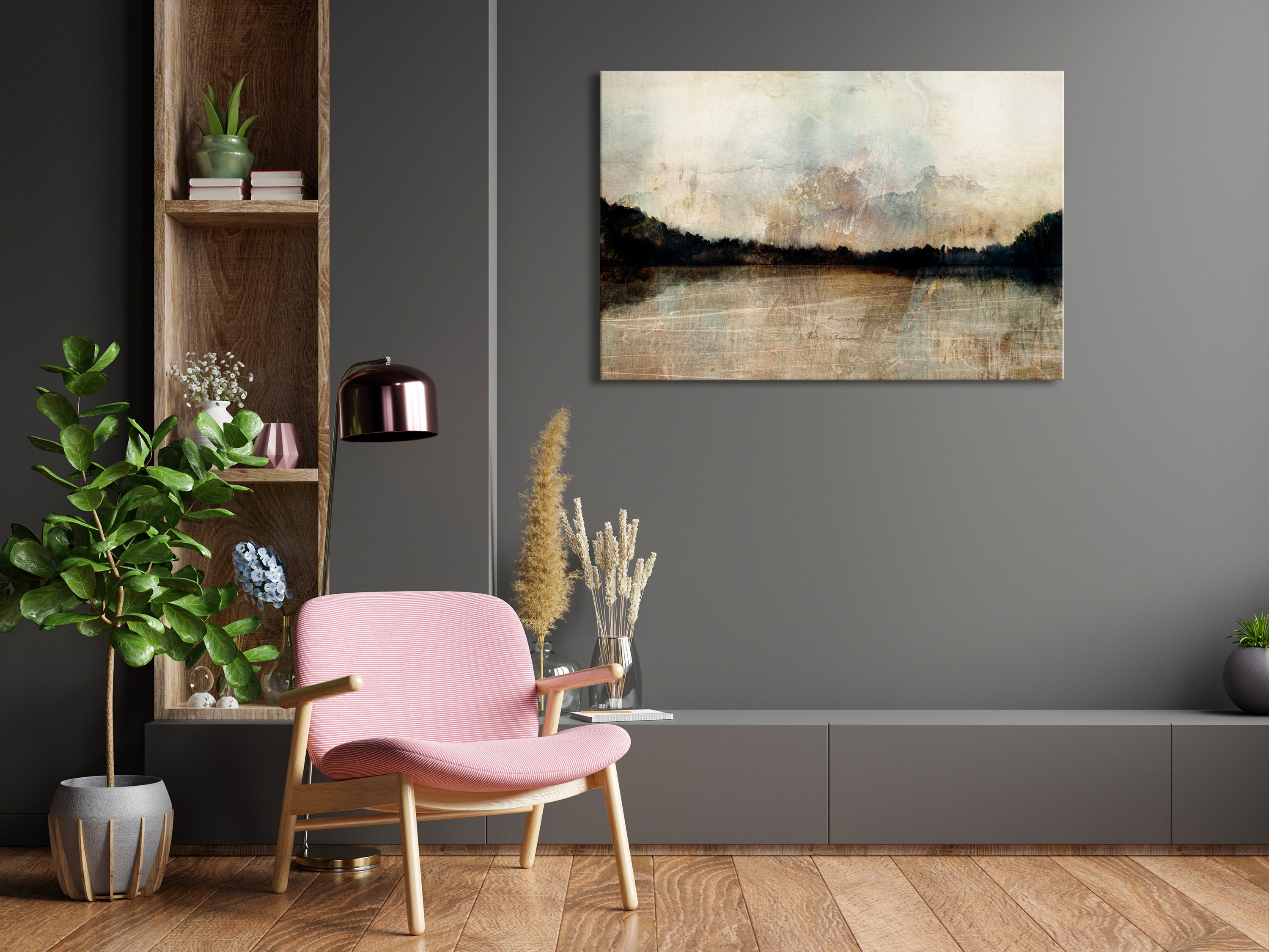 Canvas Print Wide - Exceptional Peace (1 Part)