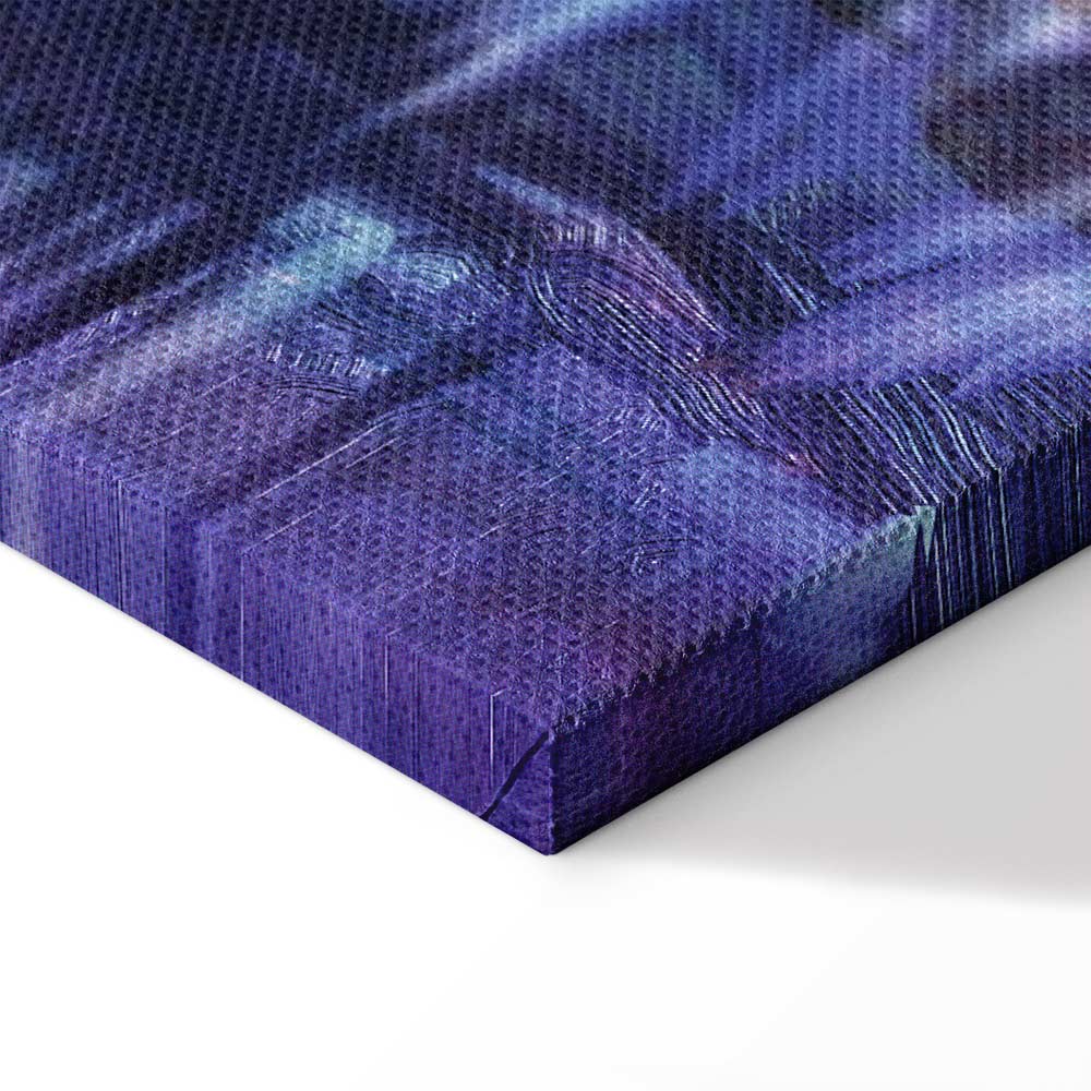 Colorful Painted World Landscape Canvas Print