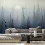 Wall Mural - Flight Over the Forest - Second Variant