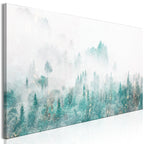 Canvas Print Turquoise Valley Narrow - 1 Part