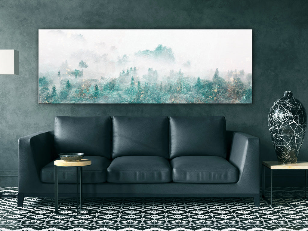 Canvas Print Turquoise Valley Narrow - 1 Part