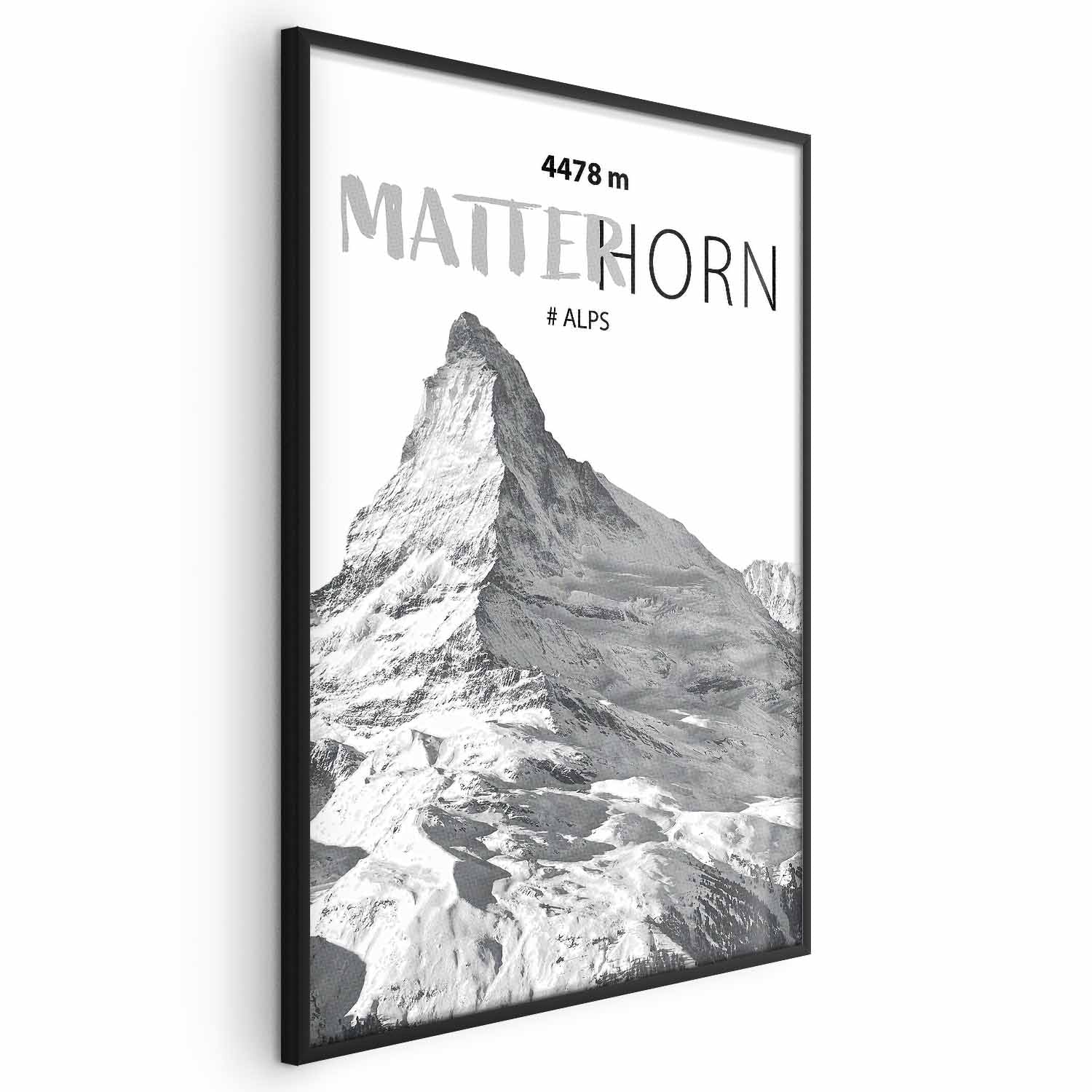 Matterhorn Mountain Peak Landscape Poster