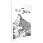 Matterhorn Mountain Peak Landscape Poster