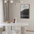 Kilimanjaro Mountain Peak Landscape Poster