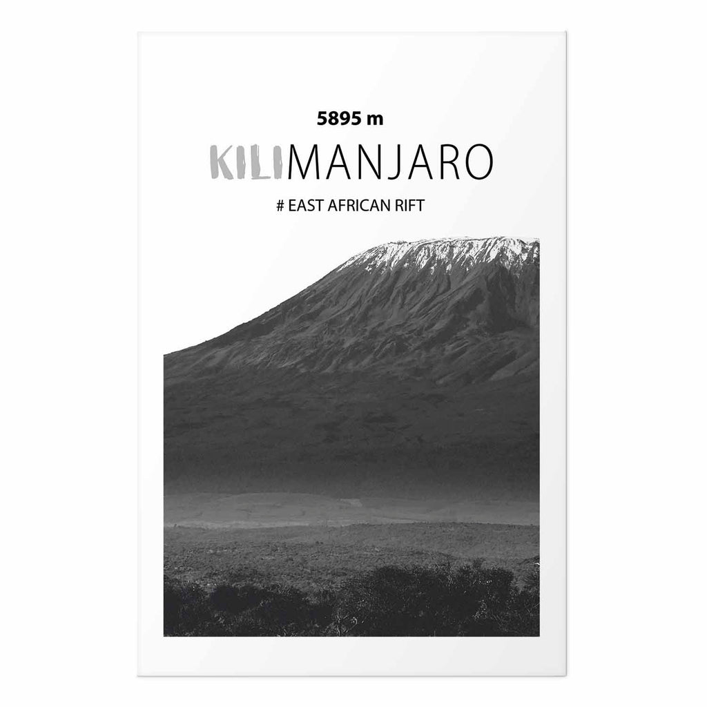 Kilimanjaro Mountain Peak Landscape Poster