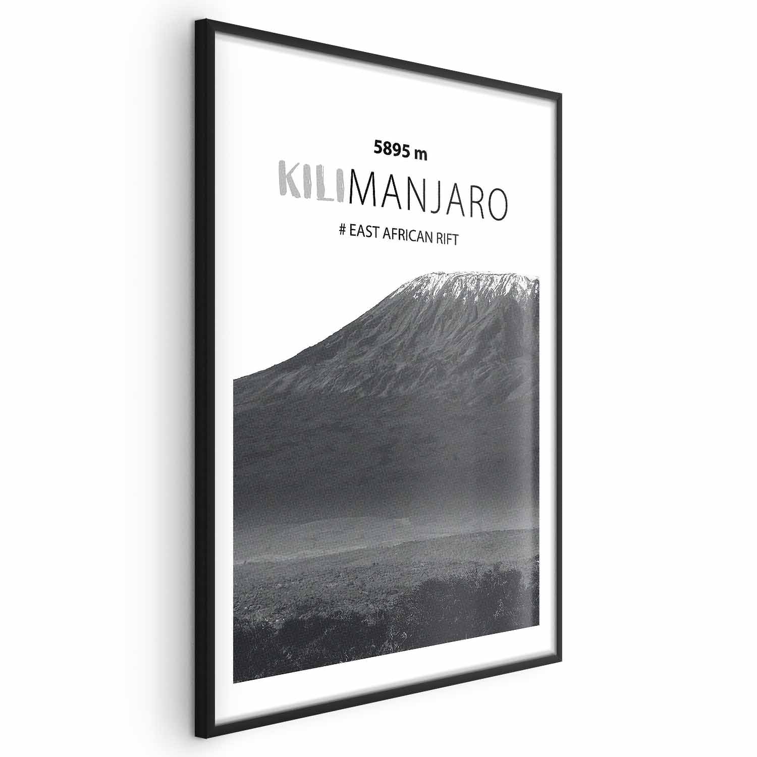 Kilimanjaro Mountain Peak Landscape Poster