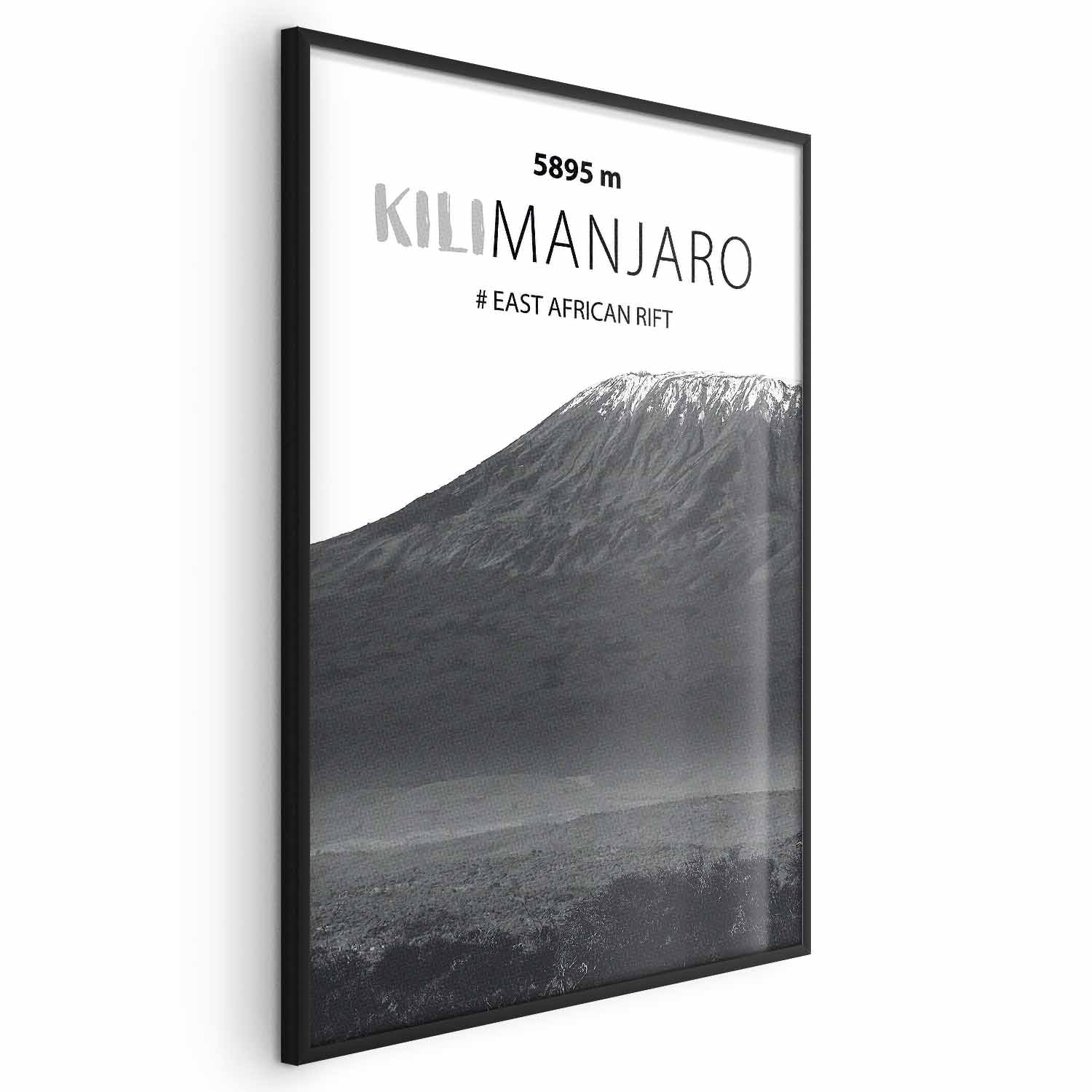 Kilimanjaro Mountain Peak Landscape Poster