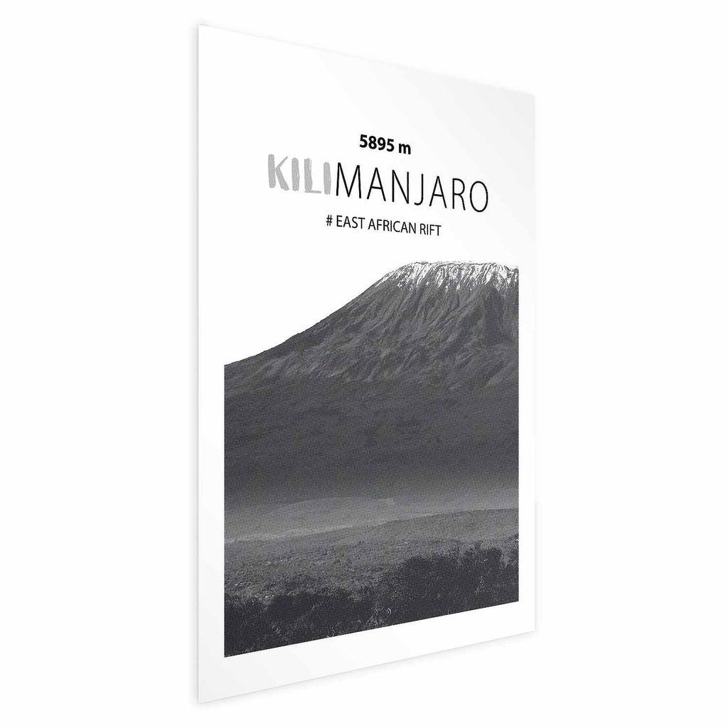 Kilimanjaro Mountain Peak Landscape Poster
