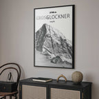 Grossglockner Mountain Peak Landscape Poster
