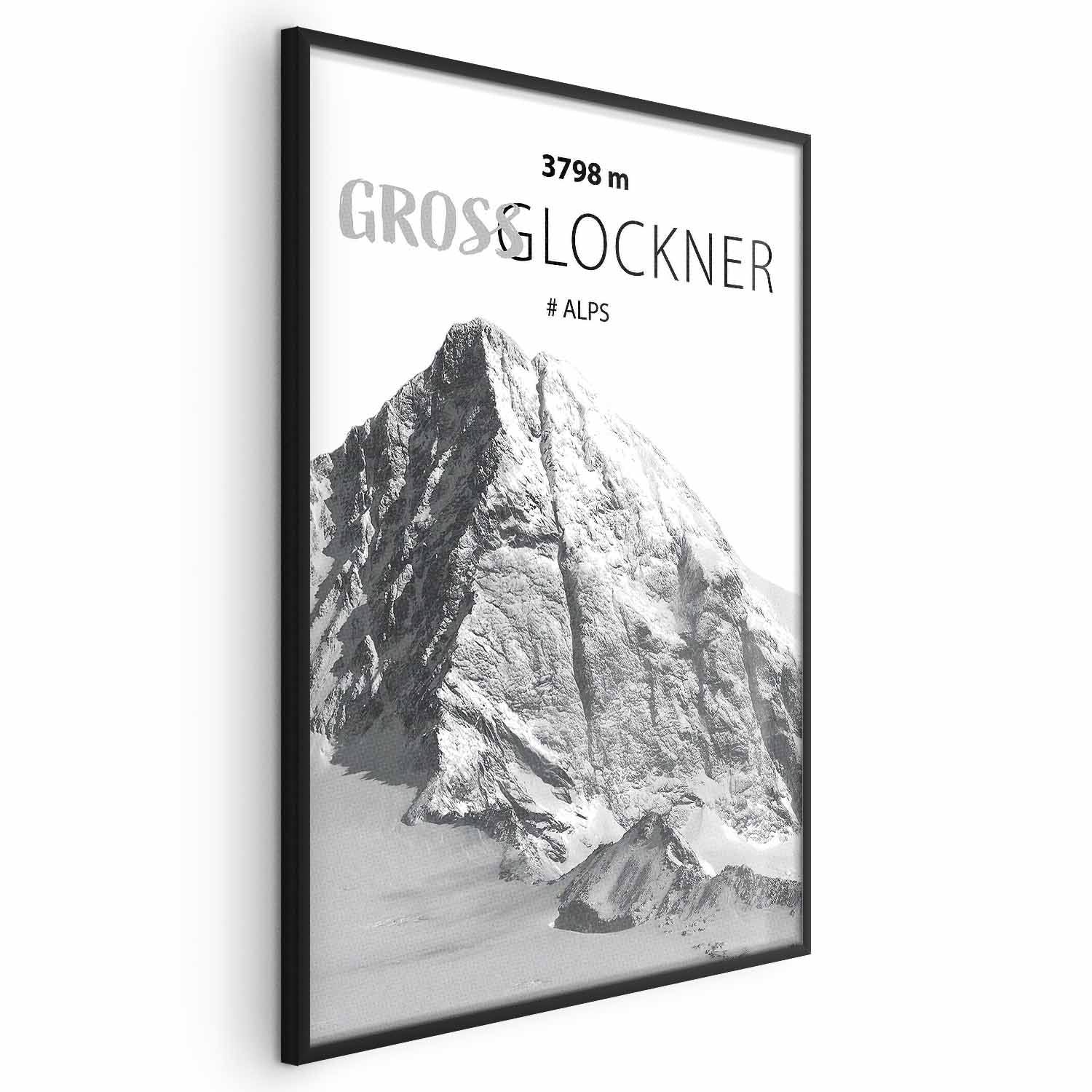 Grossglockner Mountain Peak Landscape Poster