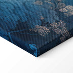 Fairy-Tale Blue Forest Landscape Canvas Print