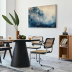 Canvas Print Landscape with Trees in Fairy Tale Forest