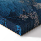 Fairy-Tale Blue Forest Landscape Canvas Print