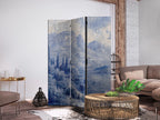 Room Divider Italian Landscape Lake Como Blue