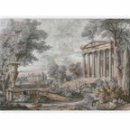 Greek Temple Hill Landscape Wall Mural