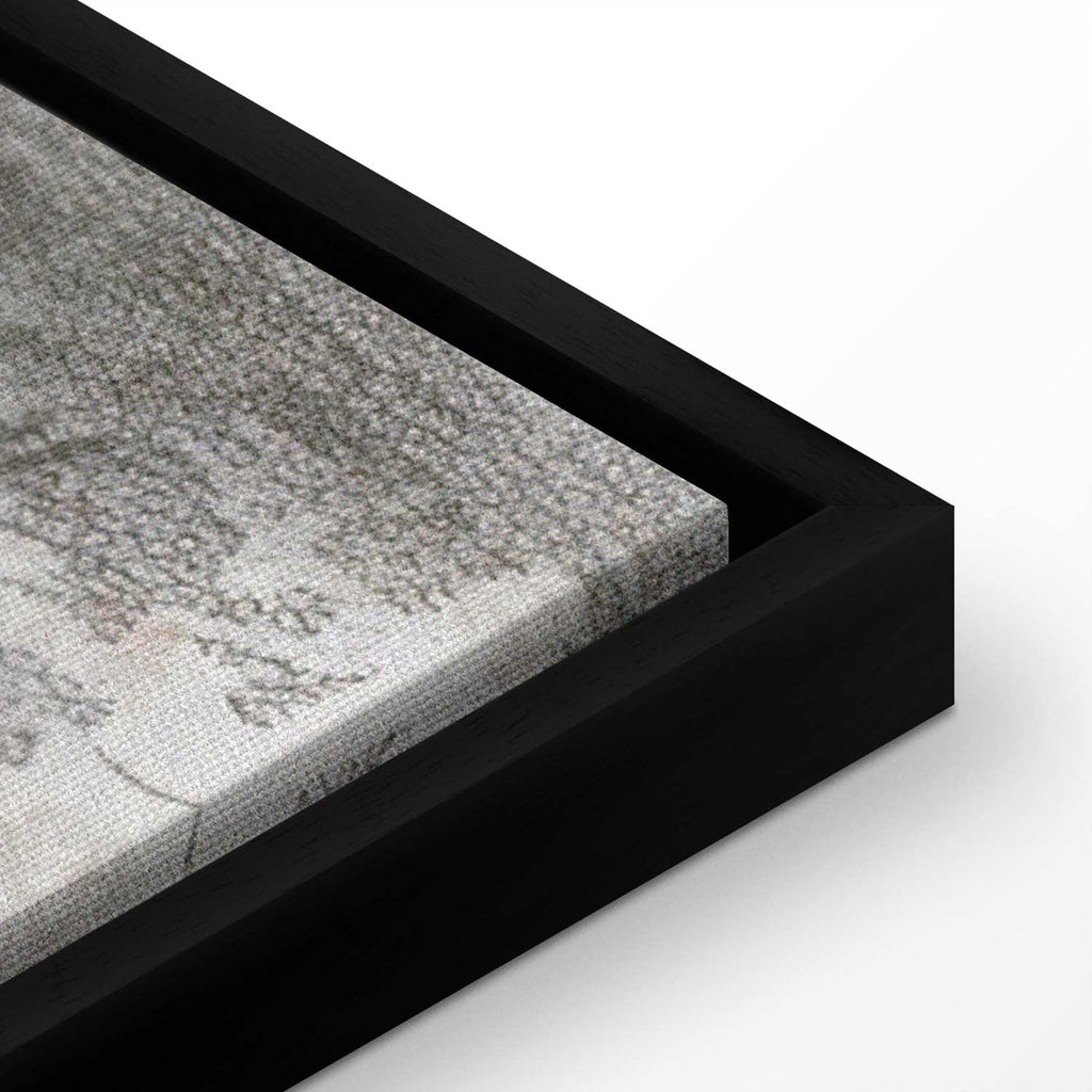 Greek Temple on a Hill Vintage Canvas Print