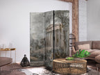 Room Divider Antique Landscape Greek Temple on a Hill