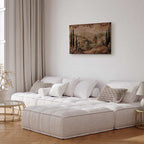 Mediterranean Tapestry Landscape Canvas Print