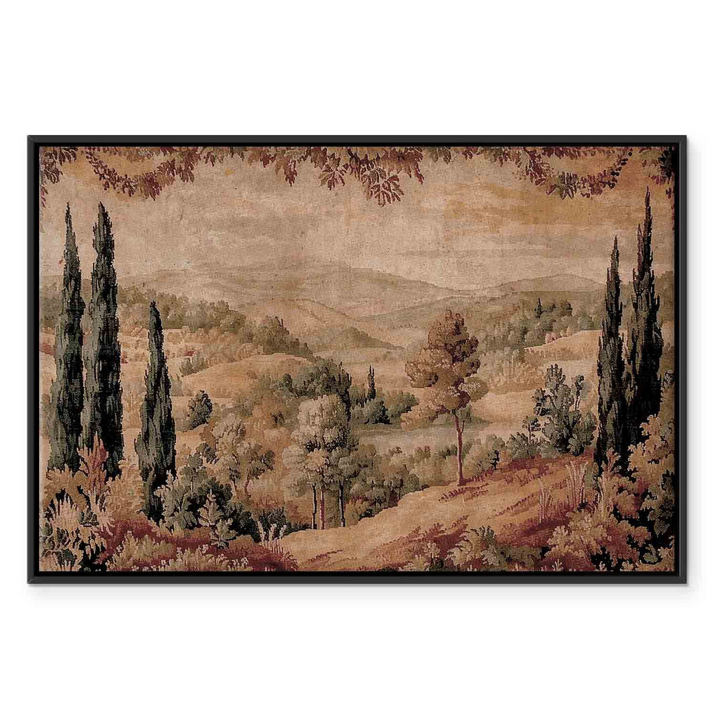 Mediterranean Tapestry Landscape Canvas Print