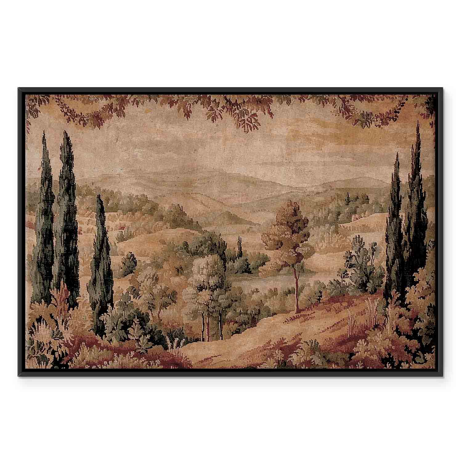 Mediterranean Tapestry Landscape Canvas Print