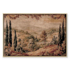 Mediterranean Tapestry Landscape Canvas Print