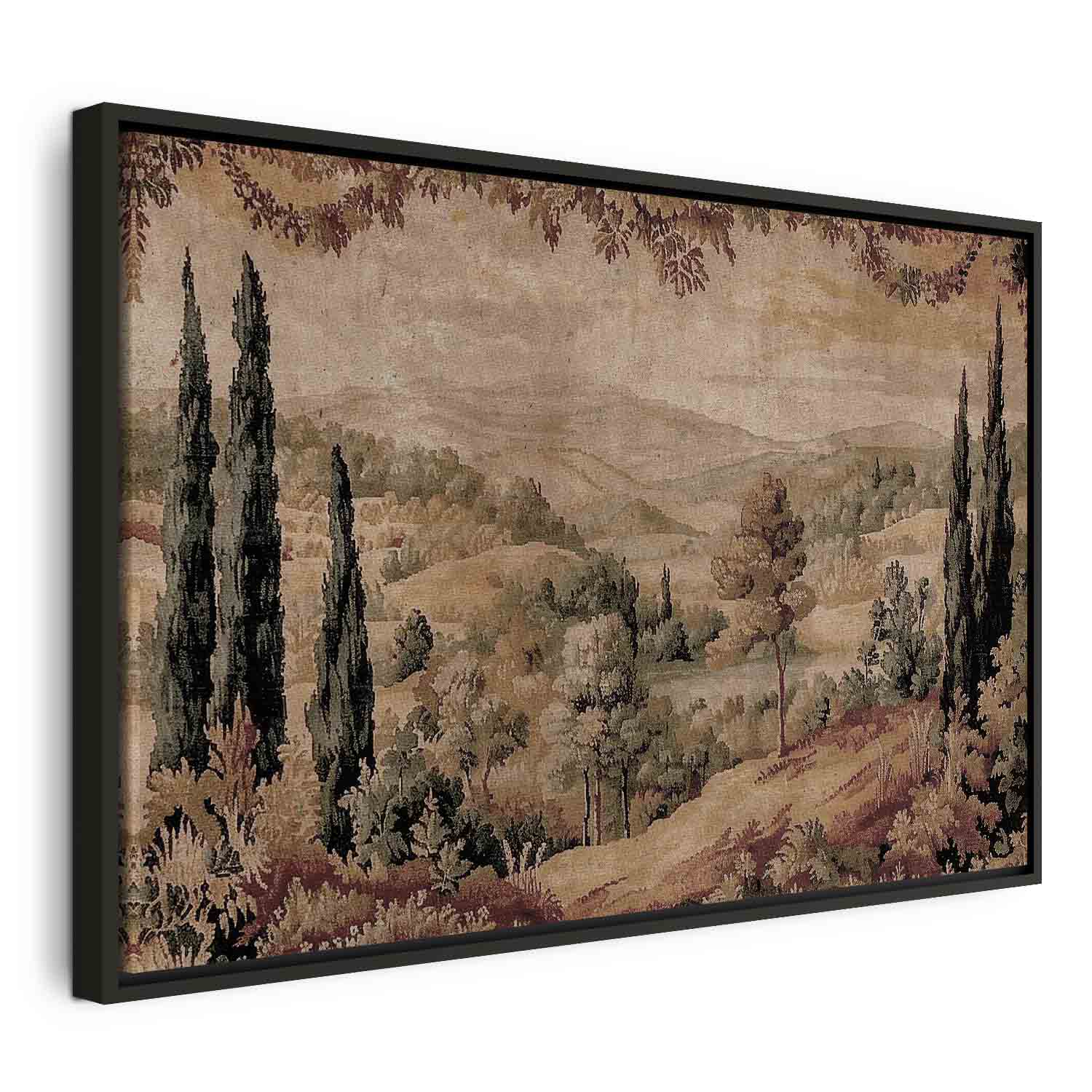 Mediterranean Tapestry Landscape Canvas Print