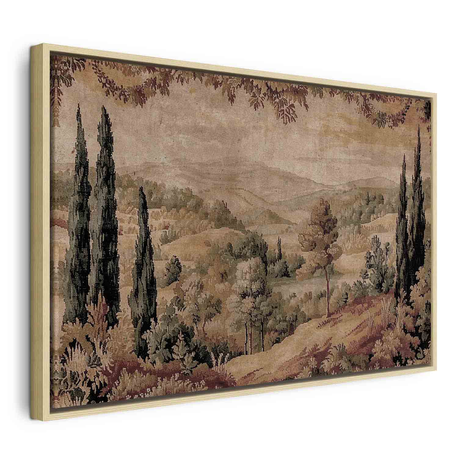 Mediterranean Tapestry Landscape Canvas Print