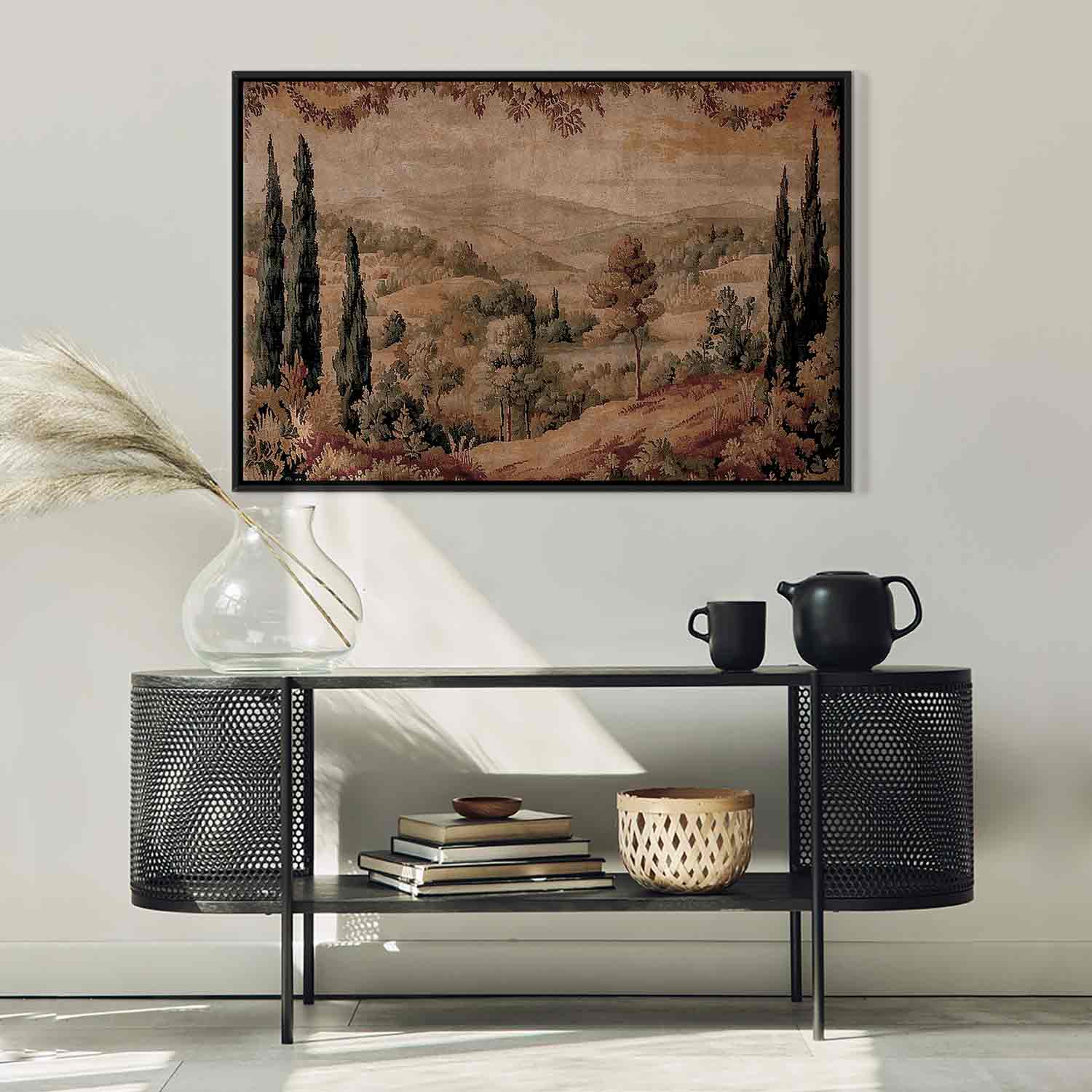 Mediterranean Tapestry Landscape Canvas Print