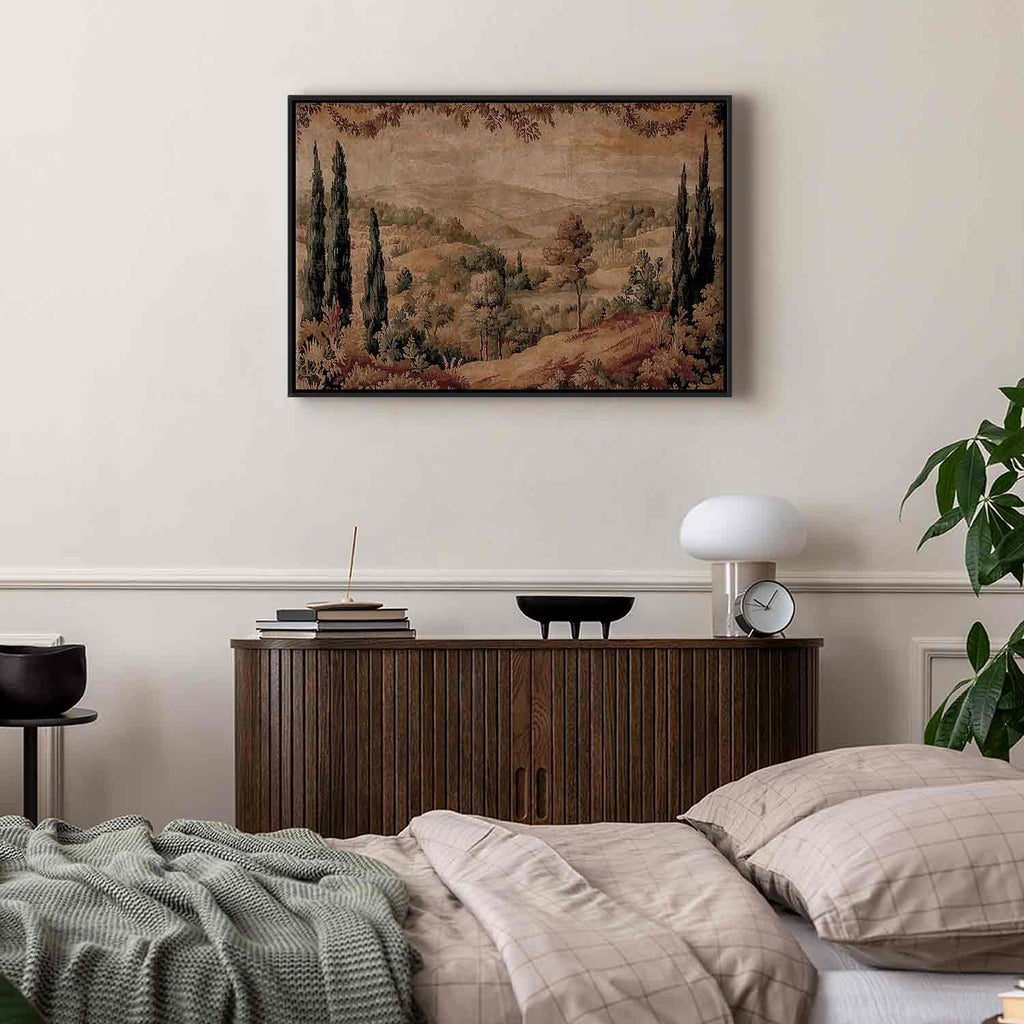 Mediterranean Tapestry Landscape Canvas Print