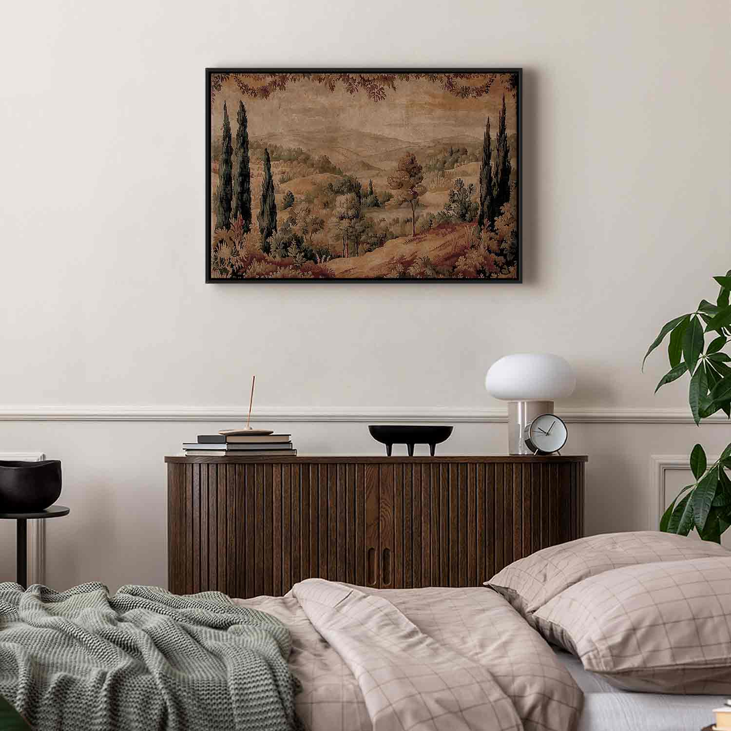 Mediterranean Tapestry Landscape Canvas Print