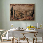 Mediterranean Tapestry Landscape Canvas Print